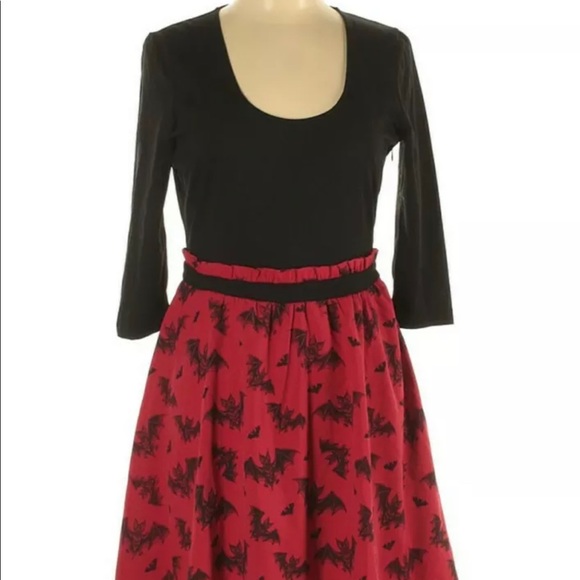 Sourpuss Bat Attack Dress - Picture 2 of 4